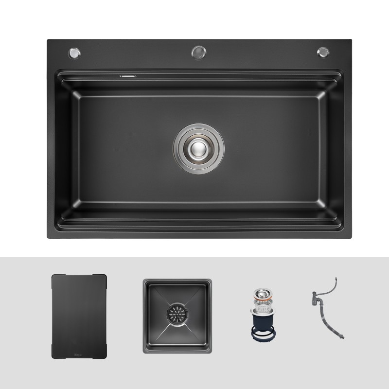 Chậu rửa bát KLUGER KWF8161FB-S76 Plus - 44 Chậu rửa bát KLUGER KWF8161FB-S76 Plus