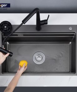 Chậu rửa bát KLUGER KWF8161FB-S76 Plus - 28