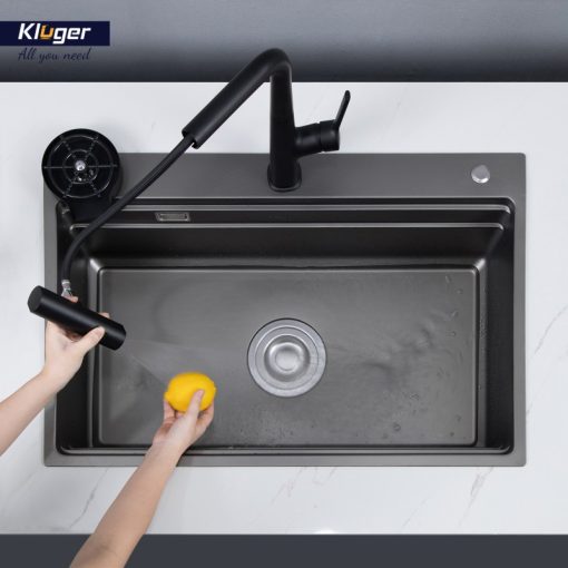 Chậu rửa bát KLUGER KWF8161FB-S76 Plus - 8