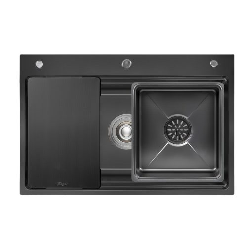 Chậu rửa bát KLUGER KWF8161FB-S76 Plus