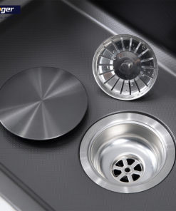 Chậu rửa bát KLUGER KWF8161FB-S76W Plus