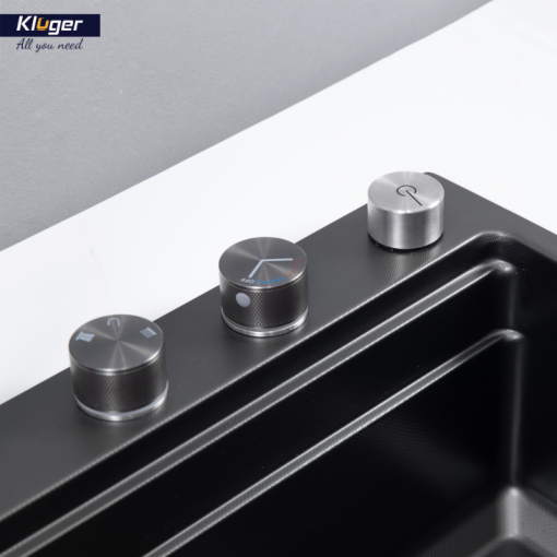 Chậu rửa bát KLUGER KWF8161FB-S76W Plus