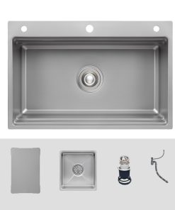 Chậu rửa bát KLUGER KWF8161FS-S76 Plus - 21 Chậu rửa bát KLUGER KWF8161FS-S76 Plus