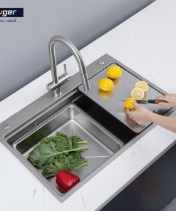 Chậu rửa bát KLUGER KWF8161FS-S76 Plus - 23 Chậu rửa bát KLUGER KWF8161FS-S76 Plus - 22