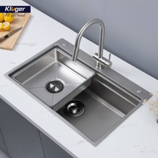 Chậu rửa bát KLUGER KWF8161FS-S76 Plus - 8