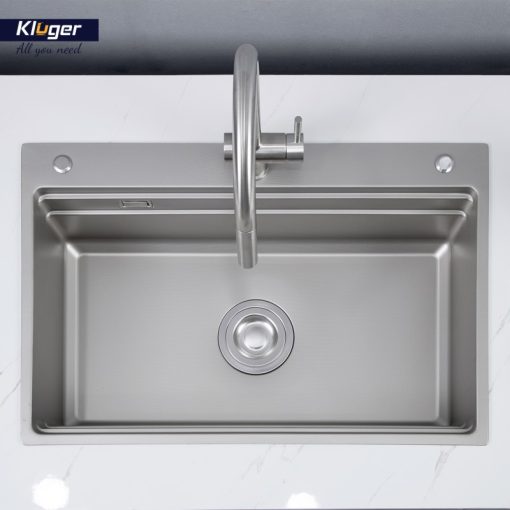 Chậu rửa bát KLUGER KWF8161FS-S76 Plus - 12