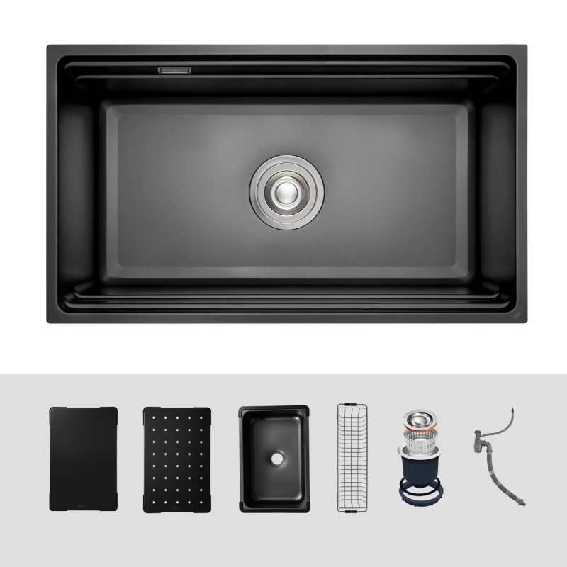 Chậu rửa bát KLUGER KWU8161FB-S76 Plus - 43 Chậu rửa bát KLUGER KWU8161FB-S76 Plus