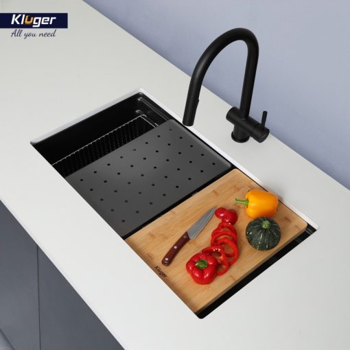 Chậu rửa bát KLUGER KWU8161FB-S76 Plus - 14
