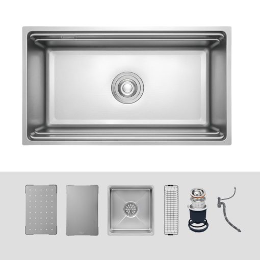 Chậu rửa bát KLUGER KWU8161FS-S76 Plus