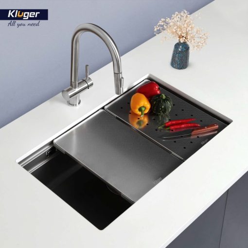 Chậu rửa bát KLUGER KWU8161FS-S76 Plus - 10