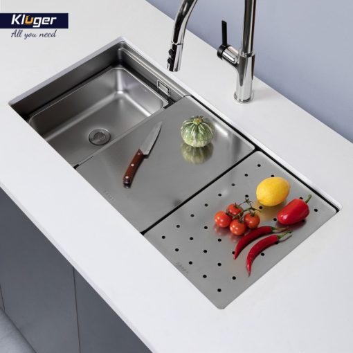 Chậu rửa bát KLUGER KWU8161FS-S86 Plus - 6