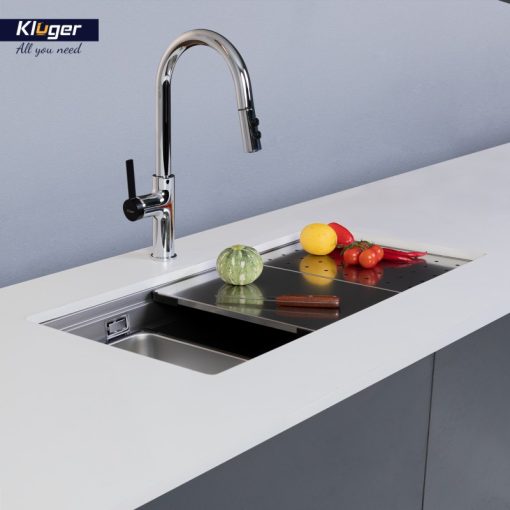 Chậu rửa bát KLUGER KWU8161FS-S86 Plus - 8