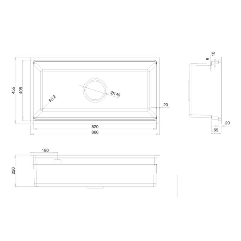 Chậu rửa bát KLUGER KWU8161FS-S86 Plus - 37 Chậu rửa bát KLUGER KWU8161FS-S86 Plus