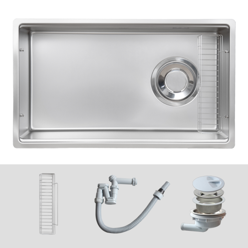 Chậu rửa bát KLUGER KY7545FS-S75 - 33 Chậu rửa bát KLUGER KY7545FS-S75