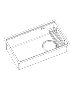 Chậu rửa bát KLUGER KY7545FS-S75 - 25