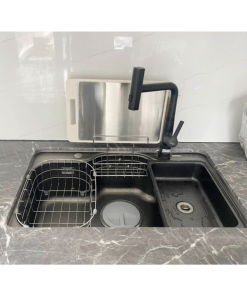 Chậu rửa bát KLUGER KT8050FB-S80 màu đen - 21 Chậu rửa bát KLUGER KT8050FB-S80