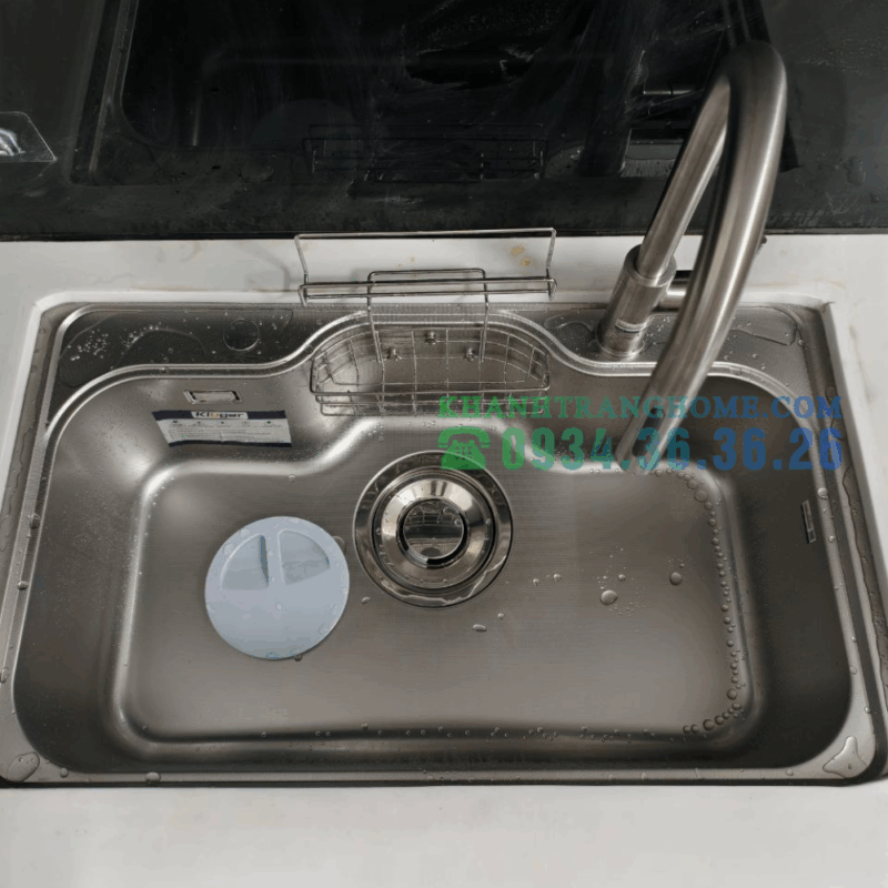 Chậu rửa bát Kluger KT8050FS-S80 màu bạc - 57 Chậu rửa bát Kluger KT8050FS-S80