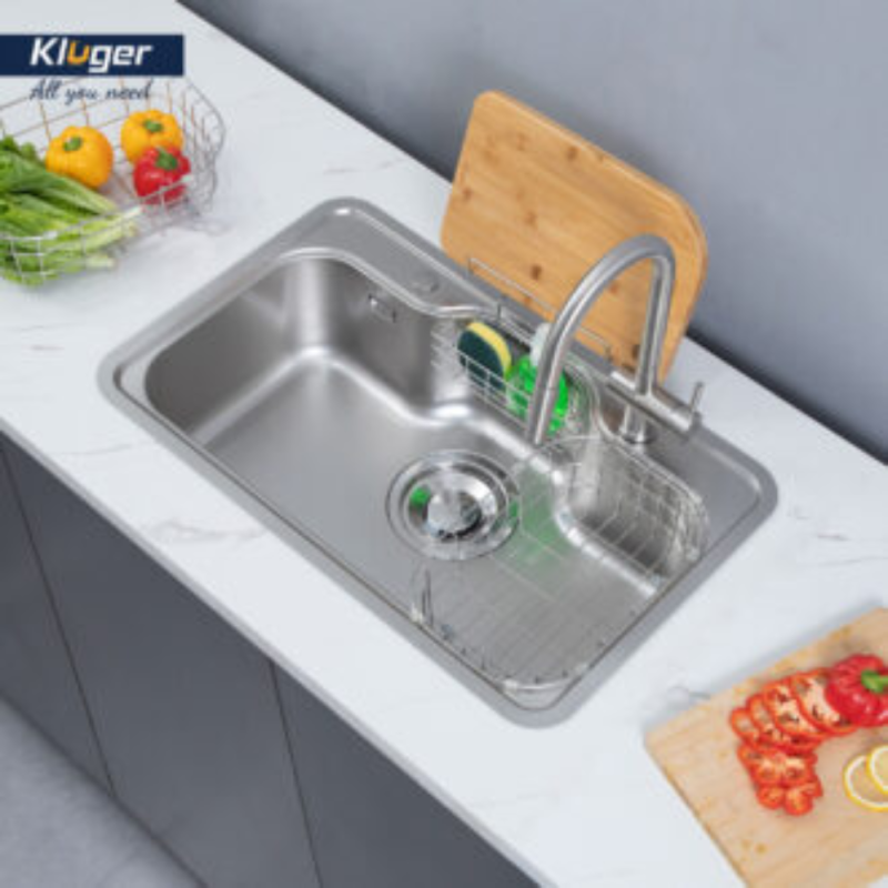 Chậu rửa bát Kluger KT8050FS-S80 màu bạc - 23 Chậu rửa bát Kluger KT8050FS-S80