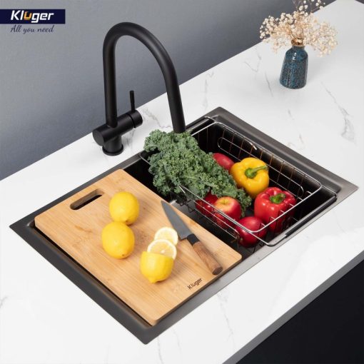 Chậu rửa bát KLUGER KU8121B-S68 - 6