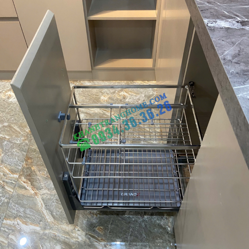 Giá đựng chai lọ gia vị GrandX XS.25S - 29 Giá đựng chai lọ gia vị GrandX XS.25S