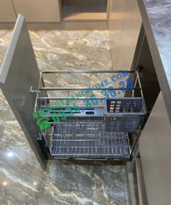 Giá đựng chai lọ gia vị dao thớt GrandX XK.25S - 23 Giá đựng chai lọ gia vị dao thớt GrandX XK.25S