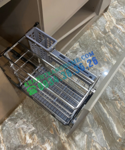 Giá đựng chai lọ gia vị dao thớt GrandX XK.25S2 - 25 Giá đựng chai lọ gia vị dao thớt GrandX XK.25S2