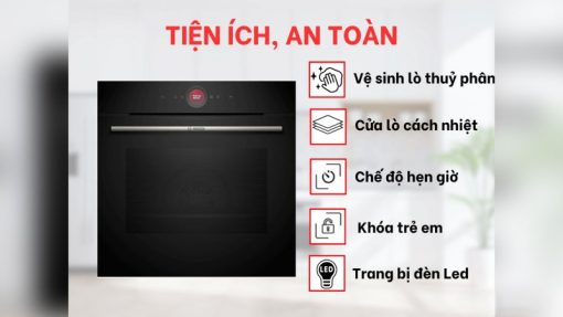LÒ NƯỚNG BOSCH HBG7241B1 SERIES 8 XUẤT XỨ ĐỨC - 11