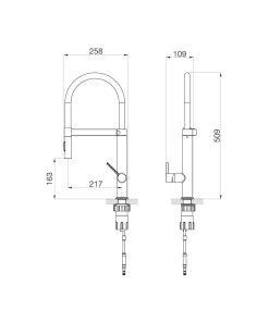 VÒI RỬA CHÉN MALLOCA K586SBS - 13