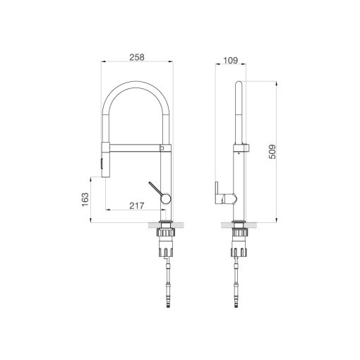 VÒI RỬA CHÉN MALLOCA K586SBS - 3