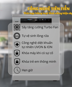 MÁY RỬA BÁT KAFF KF-BHMI775YS - 15
