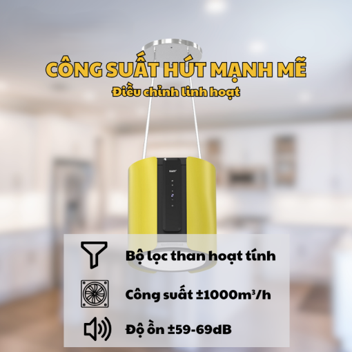 MÁY HÚT MÙI KAFF KF-IS0935YL - 7