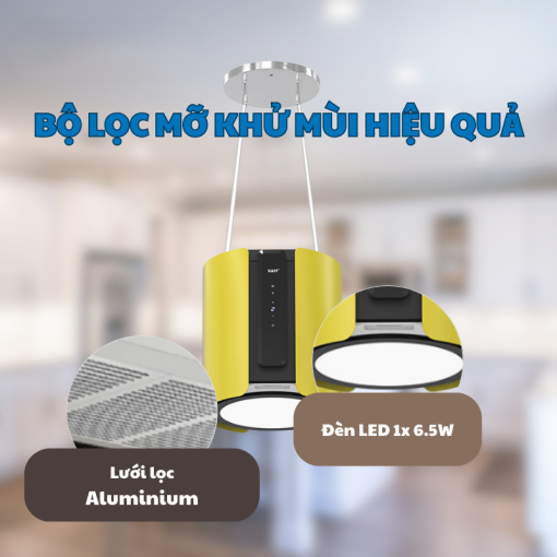 MÁY HÚT MÙI KAFF KF-IS0935YL - 9