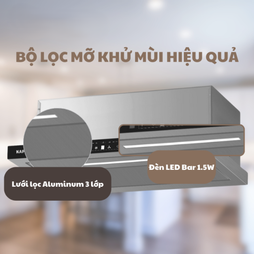 MÁY HÚT MÙI ÂM TỦ KAFF KF-TH1700S - 9