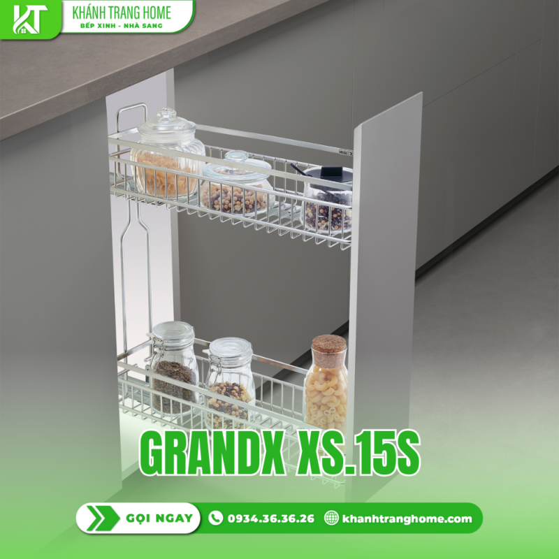 Kệ đựng gia vị GrandX XS.15S - 26 Kệ đựng gia vị GrandX XS.15S