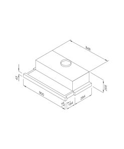 Máy hút mùi âm tủ Malloca MH 90SMC - 12 Máy hút mùi âm tủ Malloca MH 90SMC - 11