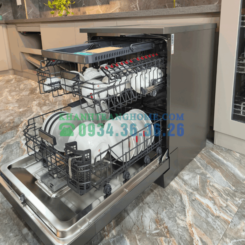 May rua bat GrandX SMS8GX89G 5 - Máy rửa bát GrandX SMS8GX89G Máy rửa bát GrandX SMS8GX89G