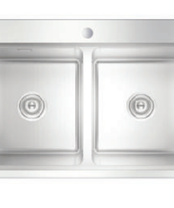 CHẬU RỬA BÁT KONOX KN8651TD DEKOR BASIC