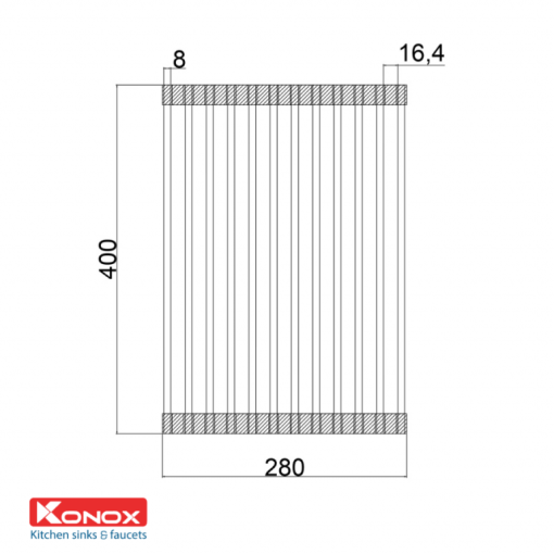 GIÁ KÊ ĐỒ ĐA NĂNG ROLLMAT KONOX RM01 - 3