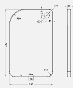 Thớt gỗ tre KLUGER KCB-K500