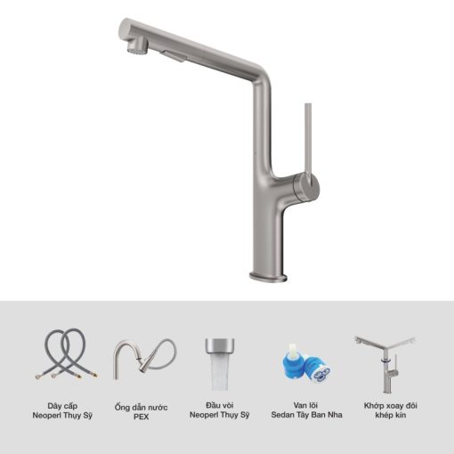 Vòi rửa chén KLUGER KLF0001S