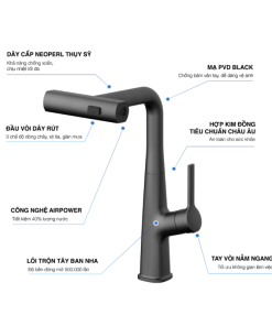 Vòi rửa chén Kluger KLF0018B