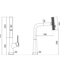 Vòi rửa chén Kluger KLF0018S
