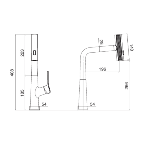 Vòi rửa chén Kluger KLF0018S