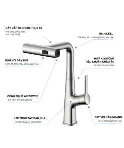 Vòi rửa chén Kluger KLF0018S