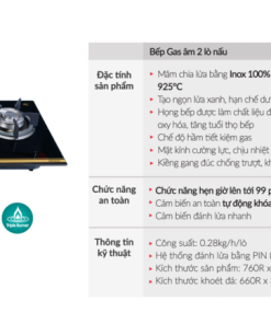 Bếp gas âm GrandX GX GS299D - 8 Bếp gas âm GrandX GX GS299D - 7