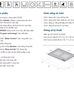 BẾP TỪ SPELIER SPE IC 1089-EG - 23