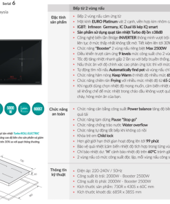 Bếp từ GrandX GX IP676SE - 10 Bếp từ GrandX GX IP676SE - 9
