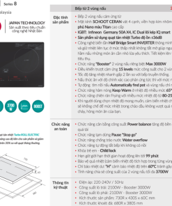 Bếp từ GrandX GX IP876JP - 9