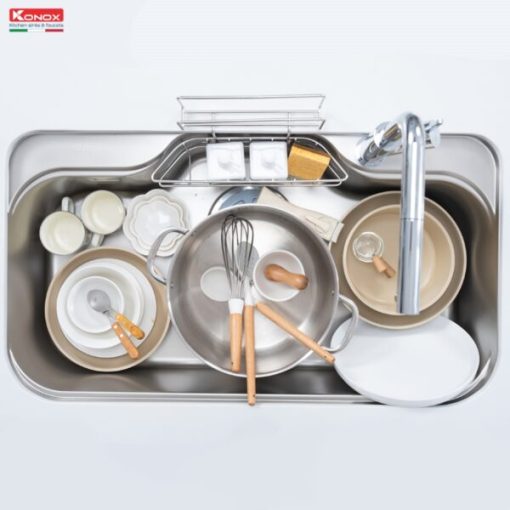 CHẬU RỬA BÁT KONOX TARI 9051SR - BASIC - 9