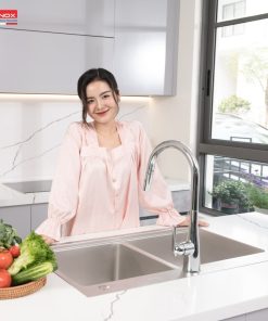 CHẬU RỬA BÁT KONOX KN8651TD DEKOR BASIC - 19